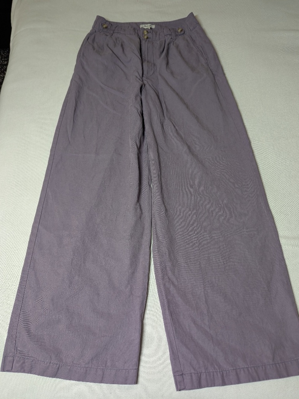Madewell The Harlow Wide-Leg Pants - Size 4